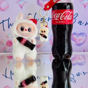 Labubu themed Coca-Cola Key Chain