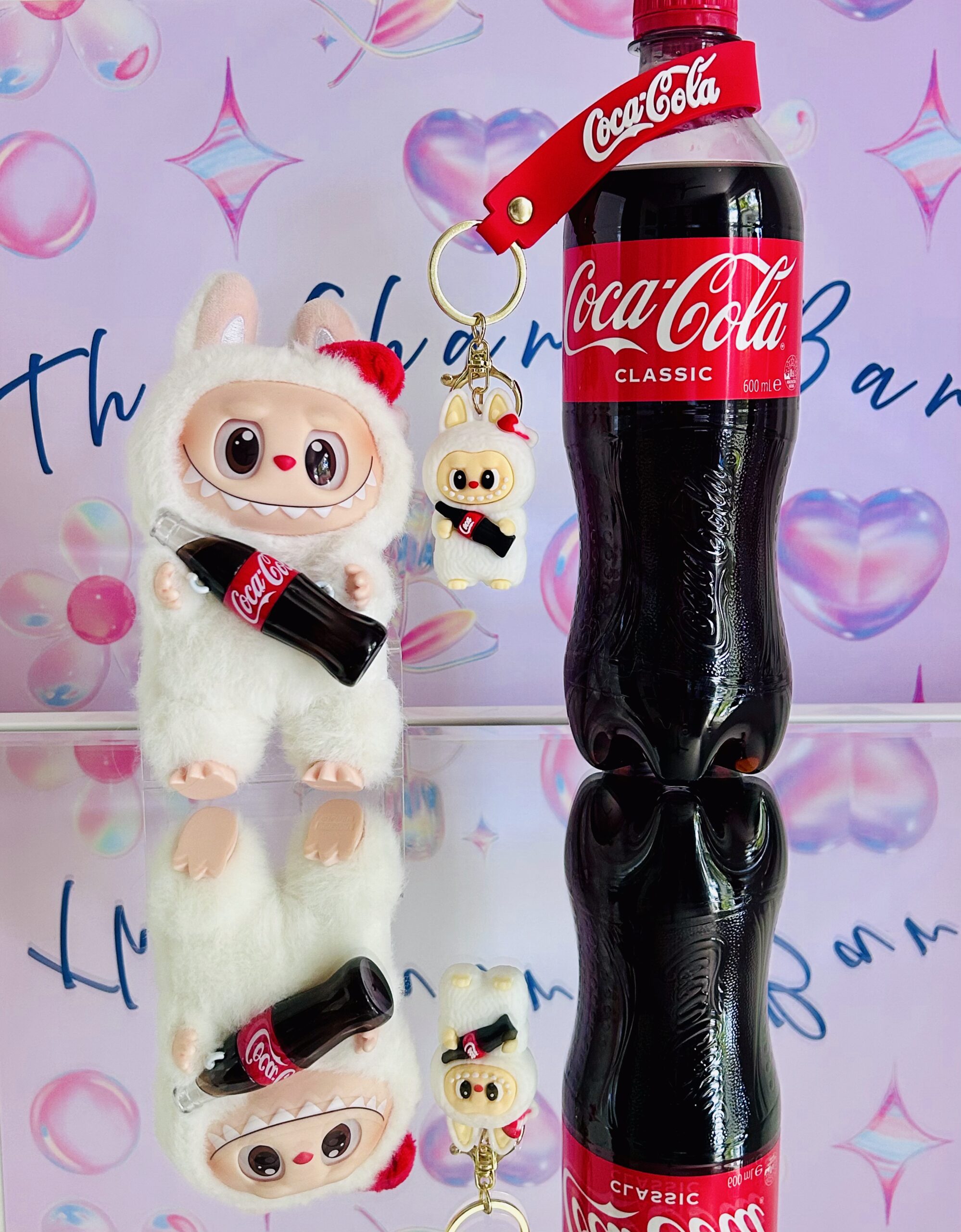 Labubu themed Coca-Cola Key Chain Labubu themed Coca-Cola Key Chain