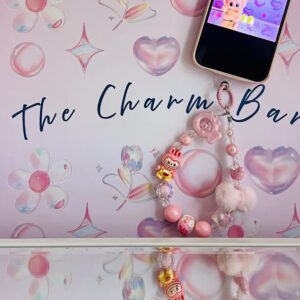 Labubu themed Phone Charm