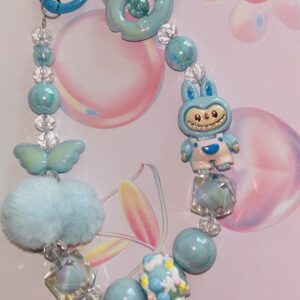 Labubu Phone Charm Blue