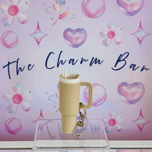 Stanley Key Chain/Labubu Stanley Cup Accessory Beige