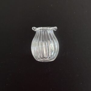 Mini Vase Refrigerator Magnet Crinkle Clear