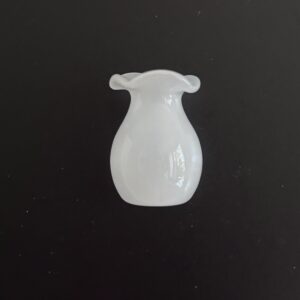 Mini Vase Refrigerator Magnet Tulip White