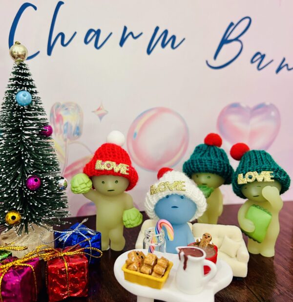 Smiski Christmas Hats