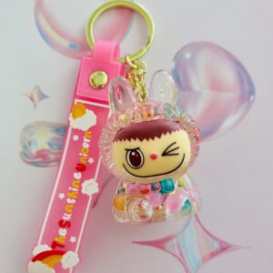 Winky Face Key Chain Multi