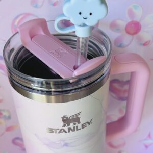 Cloud Straw Topper Blue