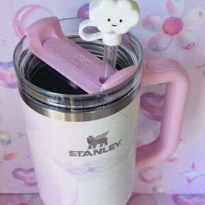 Cloud Straw Topper White