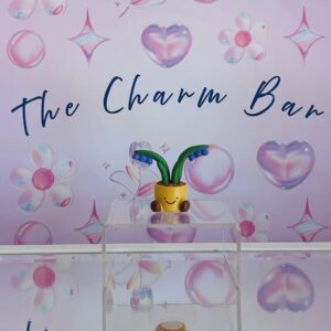 Mini Flower Pot Plant Decoration Purple