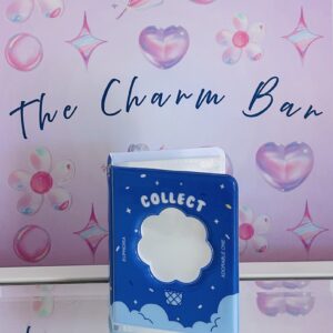 Photobook/Collector Card Holder Purple Hot Air Balloon