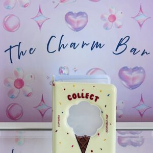 Photobook/Collector Card Holder Yellow Icecream